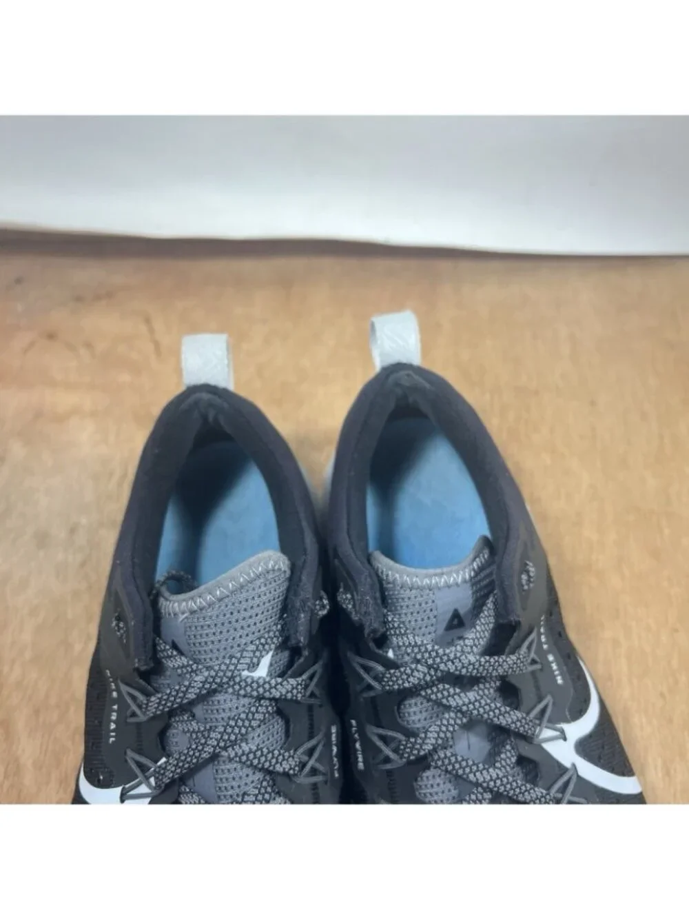 Nike React Pegasus Trail 4 Black Dark Gray Men's Size 7.5 - DJ6158-001